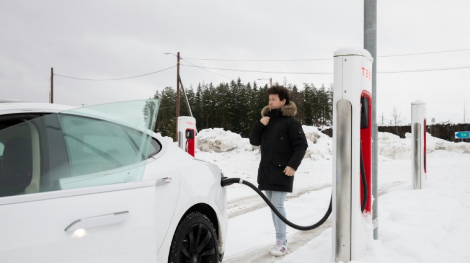 Arctic cold 'no sweat' for electric cars in Norway