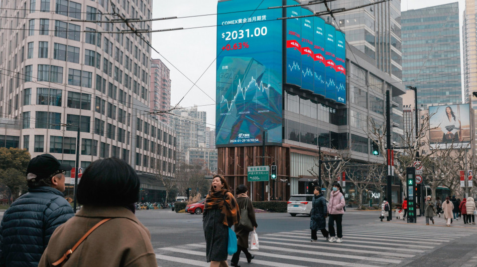 Borsa: Shanghai apre a +0,23%, Shenzhen a +0,27%