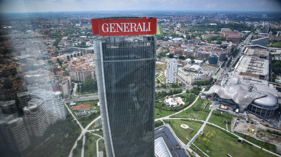 Generali chiude il semestre con l'utile netto a 2 miliardi