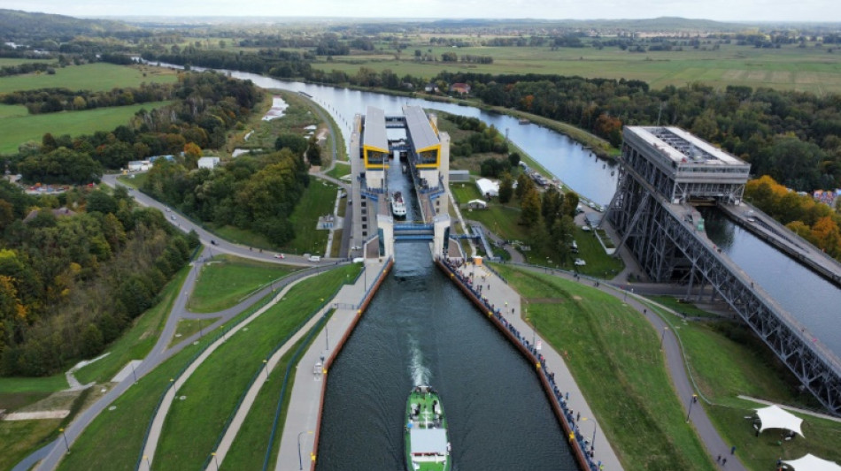 Entre la Baltique et Berlin, les bateaux prennent l'ascenseur