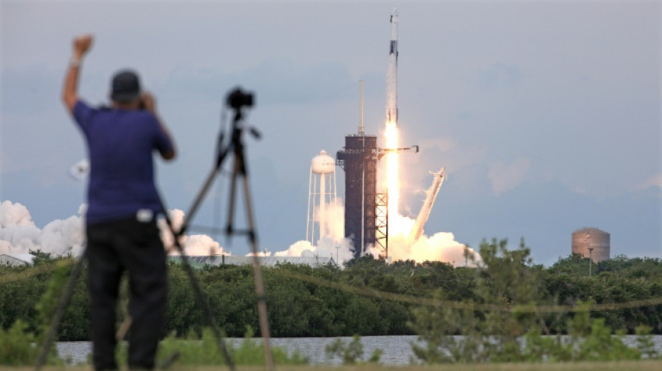 Private mission carrying Saudi astronauts launches to ISS