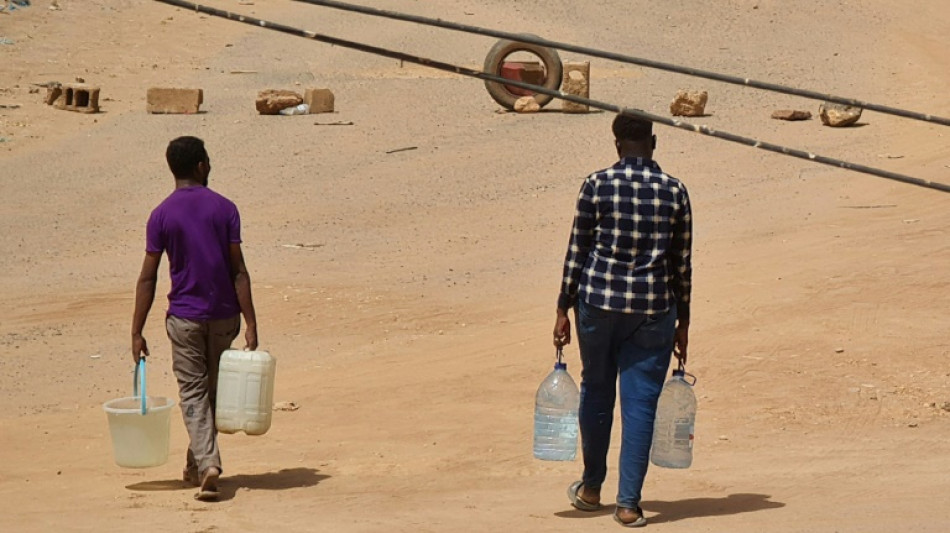 In Sudan's capital, risking death in search of water