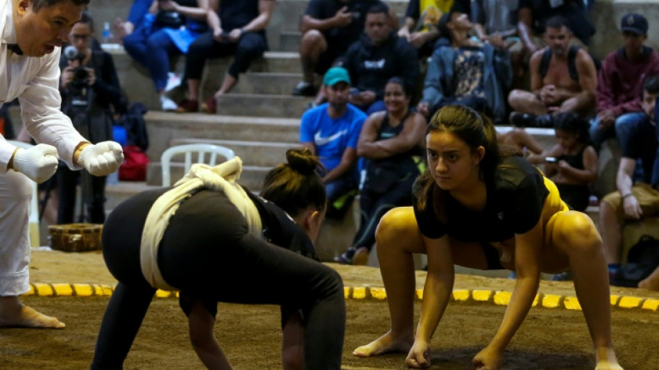 Women sumo wrestlers 'breaking prejudice' in Brazil