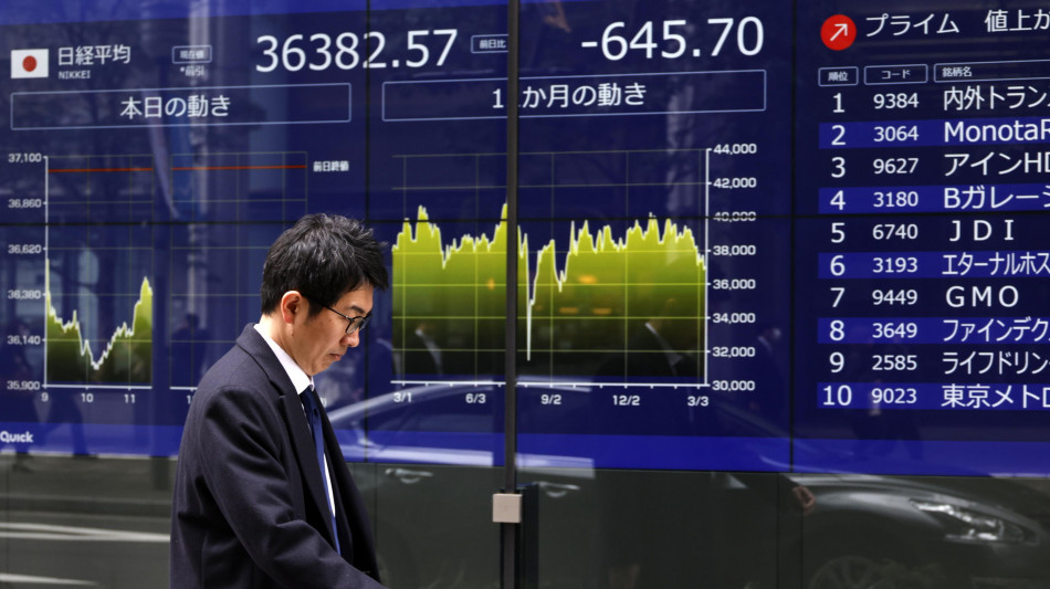 Borsa: Asia piatta guarda alla Fed, l'Europa è attesa in calo