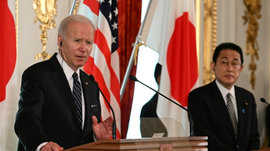 A Tokyo, Joe Biden hausse le ton à l'égard de Pékin