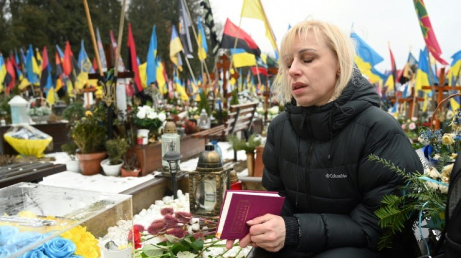 En Ukraine, la Saint-Valentin des sanglots