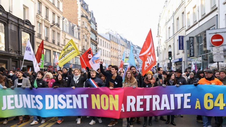 Zweiter großer Protesttag gegen Rentenreform in Frankreich