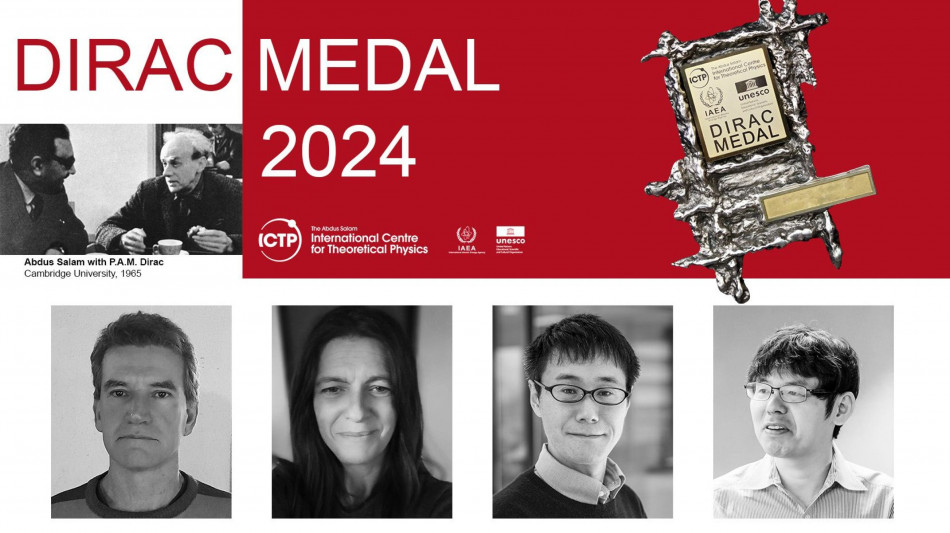 Medaglia Dirac 2024, premiato scienziati di tre continenti