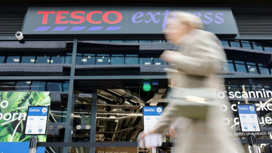 Inflation bites into profits of UK supermarket Tesco