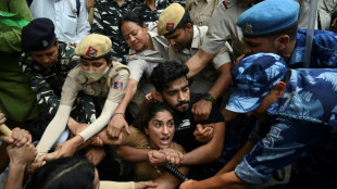 Indian police detain protesting wrestlers, clear site