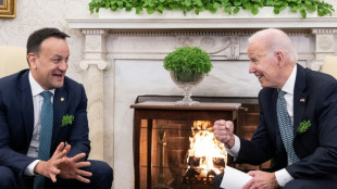 Biden celebrates St Patrick's Day with Irish PM