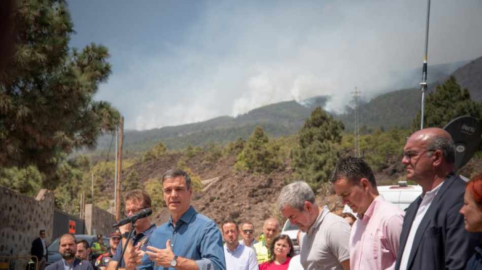 Las autoridades españolas esperan que el incendio en Tenerife se estabilice en pocos días