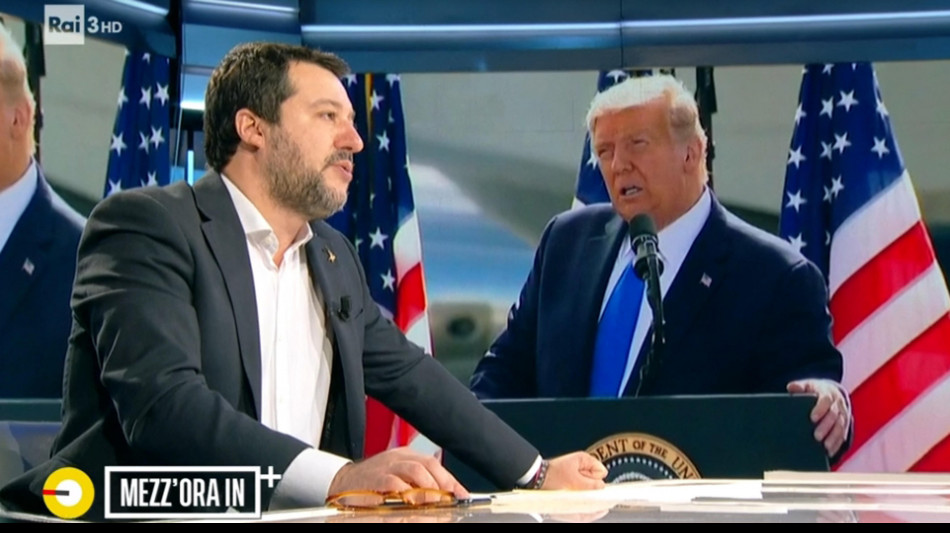 Salvini, 'ho sentito Trump, lo vedrò in estate'