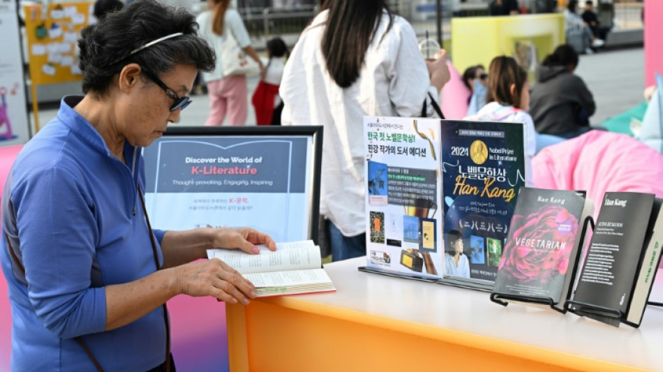 Han Kang's books sell out in South Korea after Nobel win