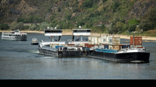 Une péniche en panne bloque le Rhin, déjà difficilement navigable par manque d'eau