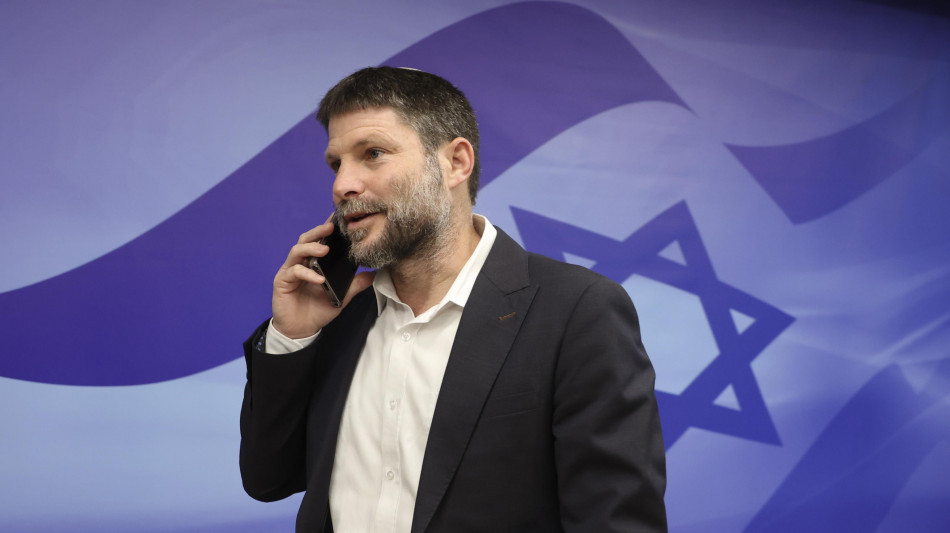 Smotrich, 'presto riprenderà guerra intensa a Gaza'