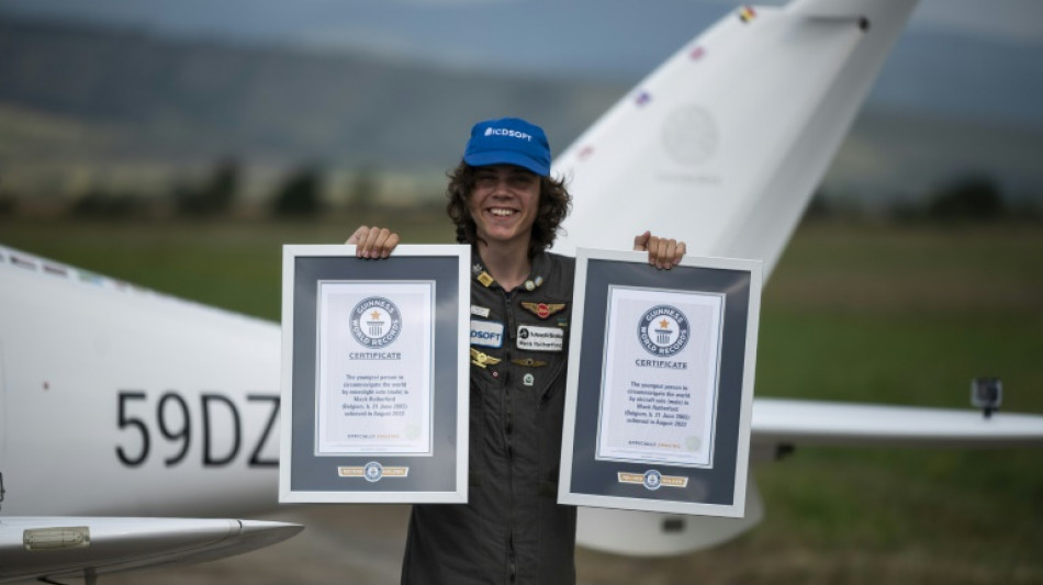 British-Belgian teen becomes youngest round-the-world solo flier