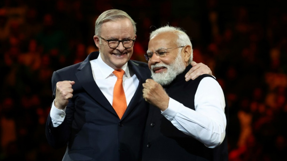 Australia fetes India's Modi as 'the boss'