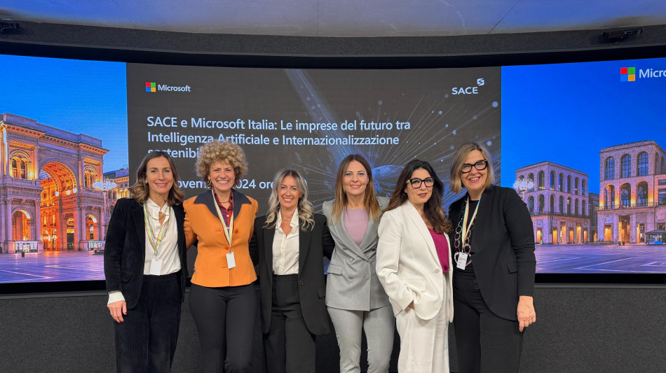 Sace con Microsoft per innovazione e sostenibilità