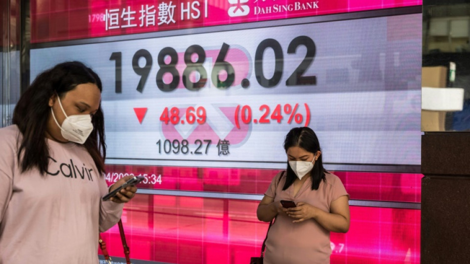 Asian markets drop after Wall St battering