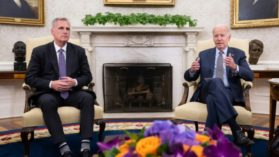 McCarthy, Biden meet on US debt crisis as time runs short