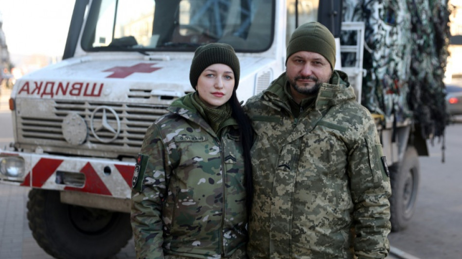 Sur le front en Ukraine, des familles qui servent ensemble