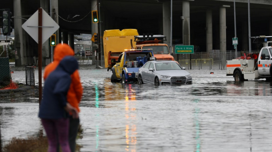 Bomb cyclone smashes into California