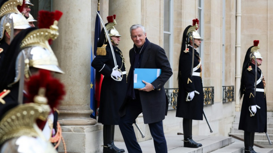 Energie: "pas de mur de faillites", martèle Bruno Le Maire