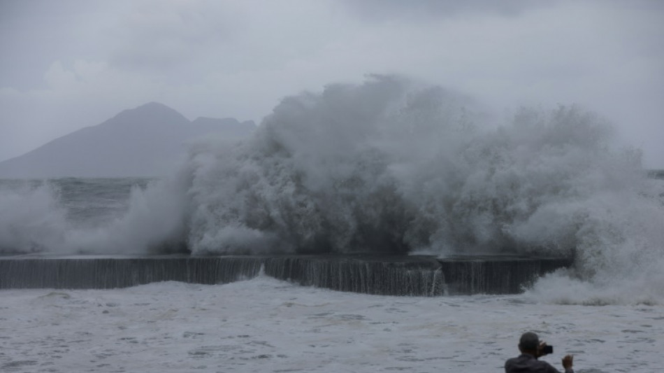 Typhoon Haikui leaves trail of destruction in Taiwan