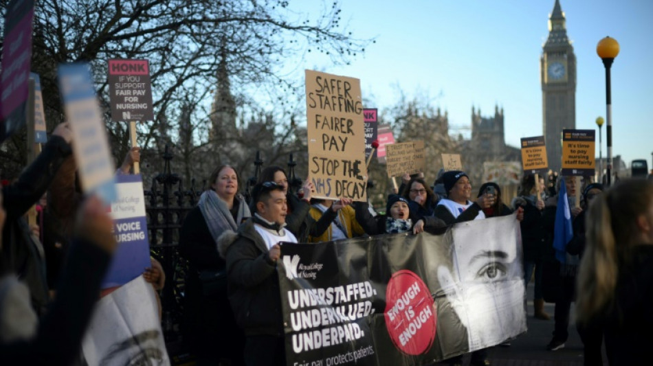 Thousands of hospital doctors walk out in latest UK strike 