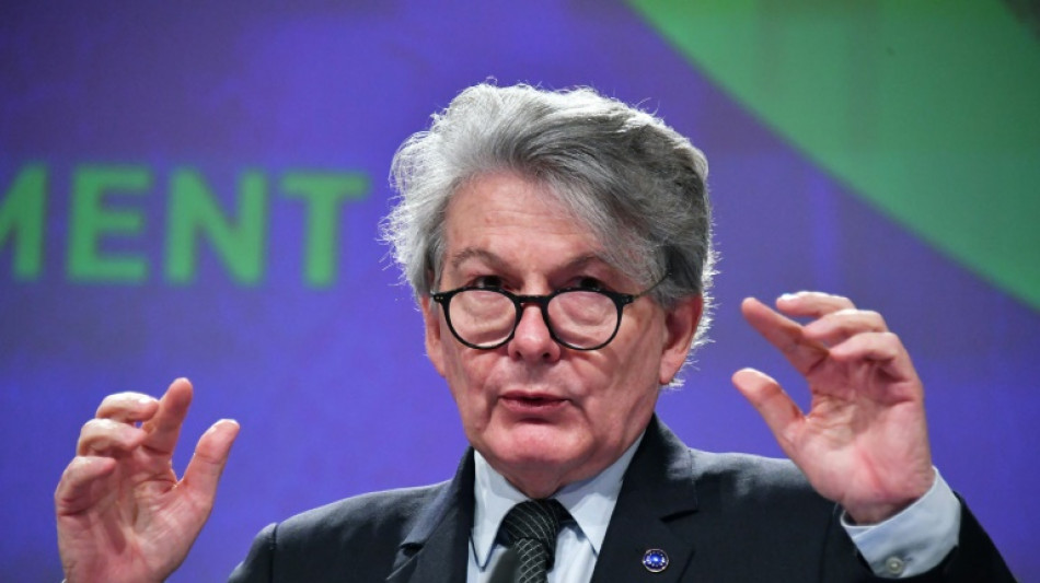 Energie: Thierry Breton favorable à une mutualisation d'achats en Europe