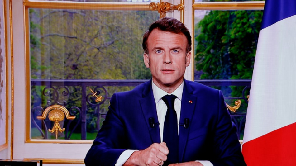 Macron defends pension reform, 'regrets' no consensus