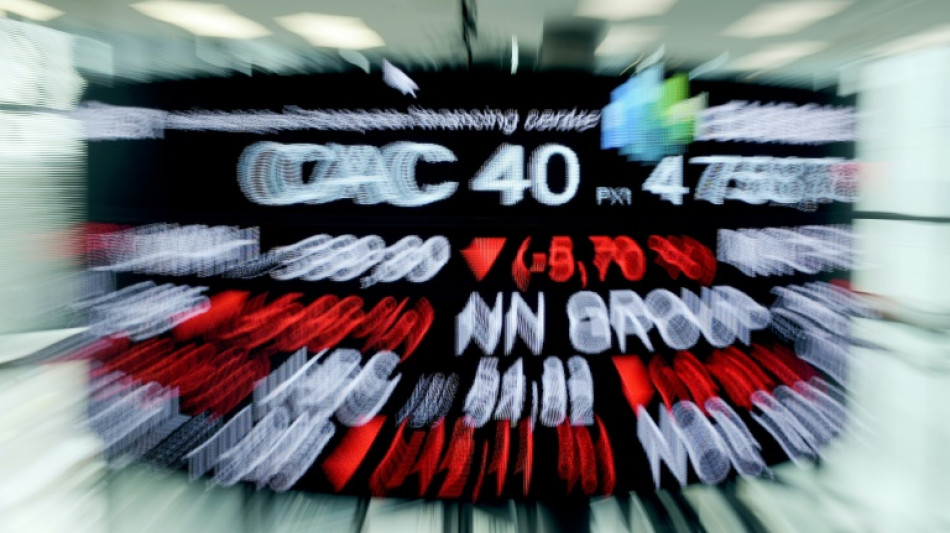 La Bourse de Paris redescend sous les 6.000 points