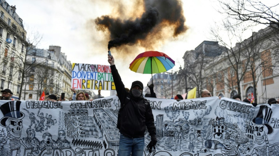 French parliament debates pension reform as new strike looms