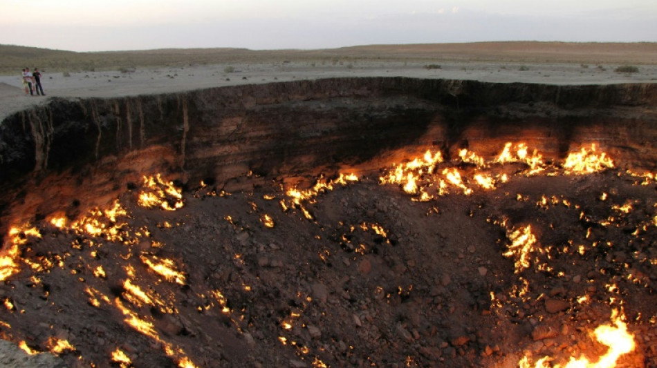 Turkmenistan's 'Gateway to Hell' lit gas pit faces closure