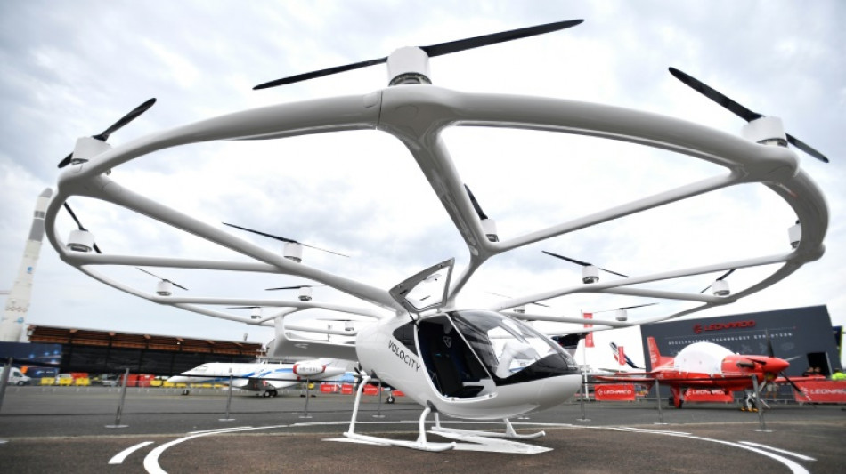 Paris 'flying taxi' flights scrapped during Olympics